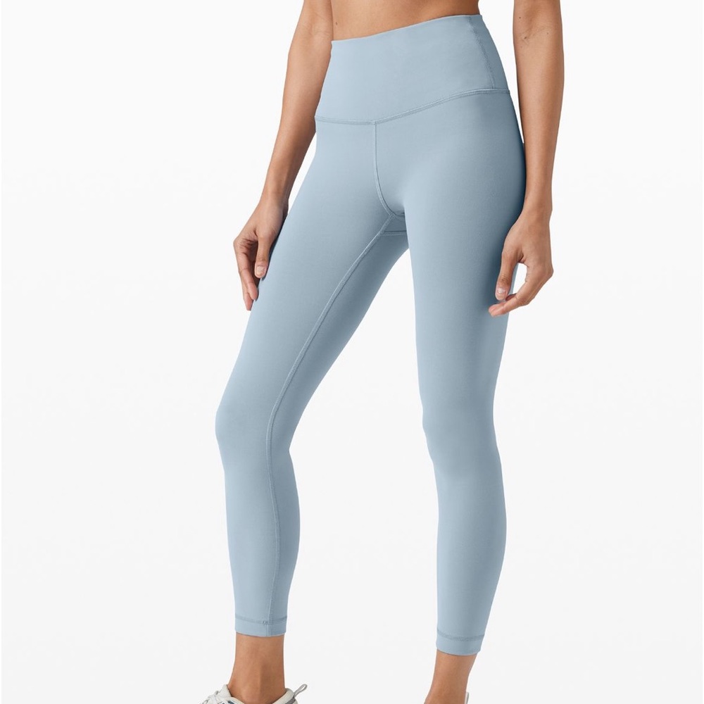 Lululemon 25’ Chambray Wunder Train leggings